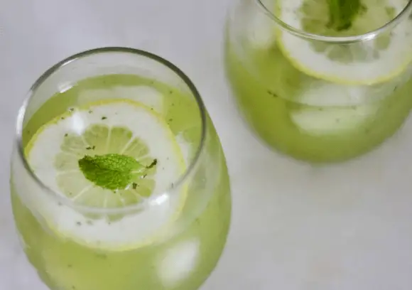 Quick Mint Lemonade Recipe