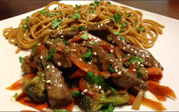 Best Szechuan Beef Stir Fry