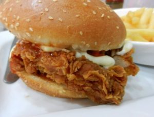 KFC Style Zinger Burger Recipe