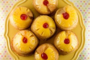 Mini Pineapple Upside Down Cakes