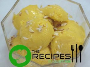 Homemade mango ice cream recipe