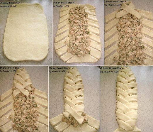 How to Make Chicken Bread