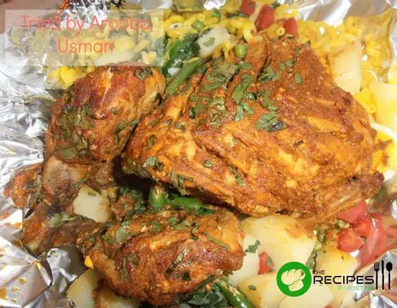 Homemade Foil Chicken