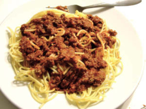 Beef Spaghetti