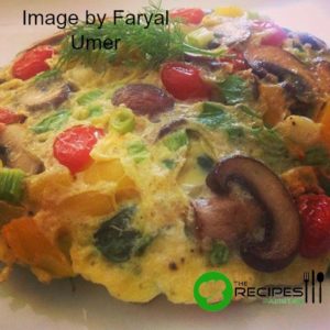 Healthy Spring Omelette