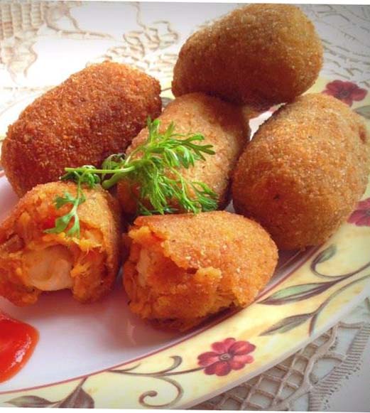 How to Make Spicy Chicken and Cheese Croquettes