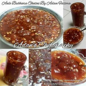 How to Make Aalo Bukhara Chutney