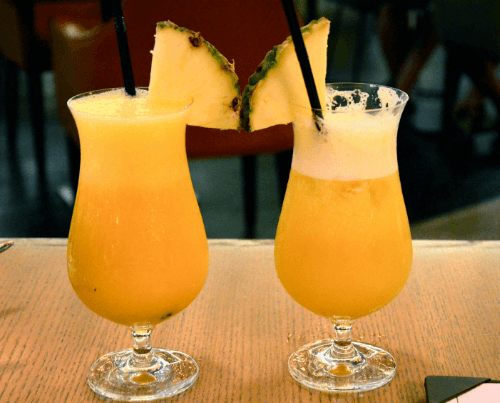 Pineapple Peach Cocktail