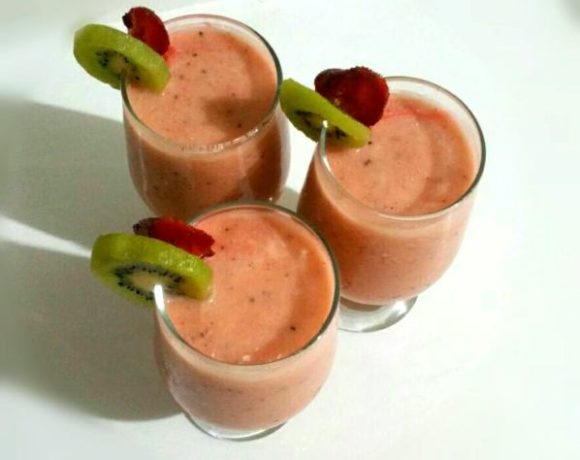 homemade fruit slush