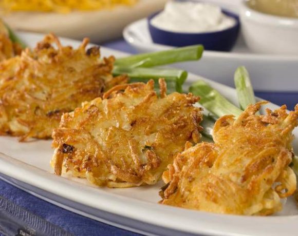 cheesy potato pancake recipe