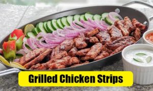 Spicy Grilled Chicken Strips