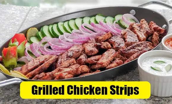 Spicy Grilled Chicken Strips