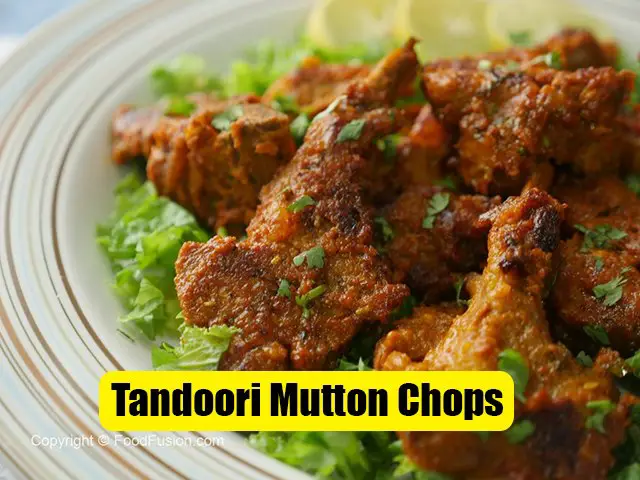 Pakistani Spicy Lamb Chops Recipe Tandoori Mutton Chops Recipe