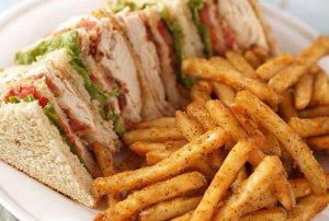 Chicken Club Sandwich Chicken sandwich