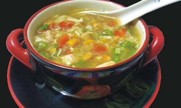 Chicken and vegetable soup recipe